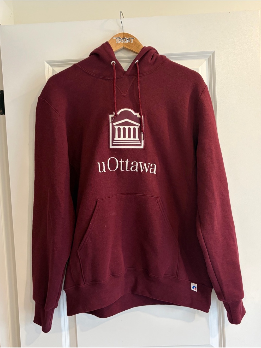 Russell Athletic Maroon uOttawa Hoodie